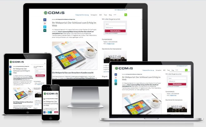 Responsive Design für Ihre Website